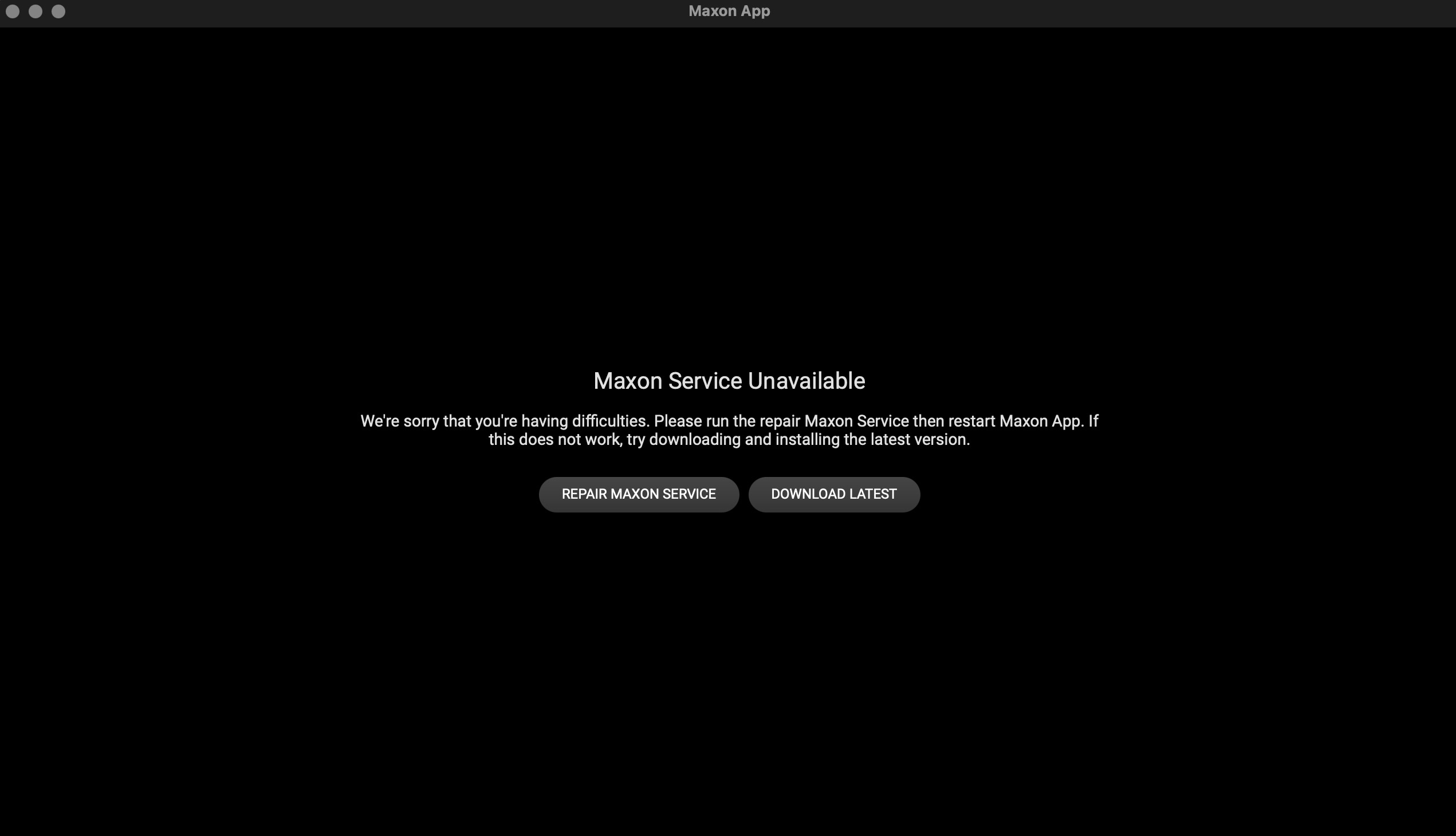 Maxon App